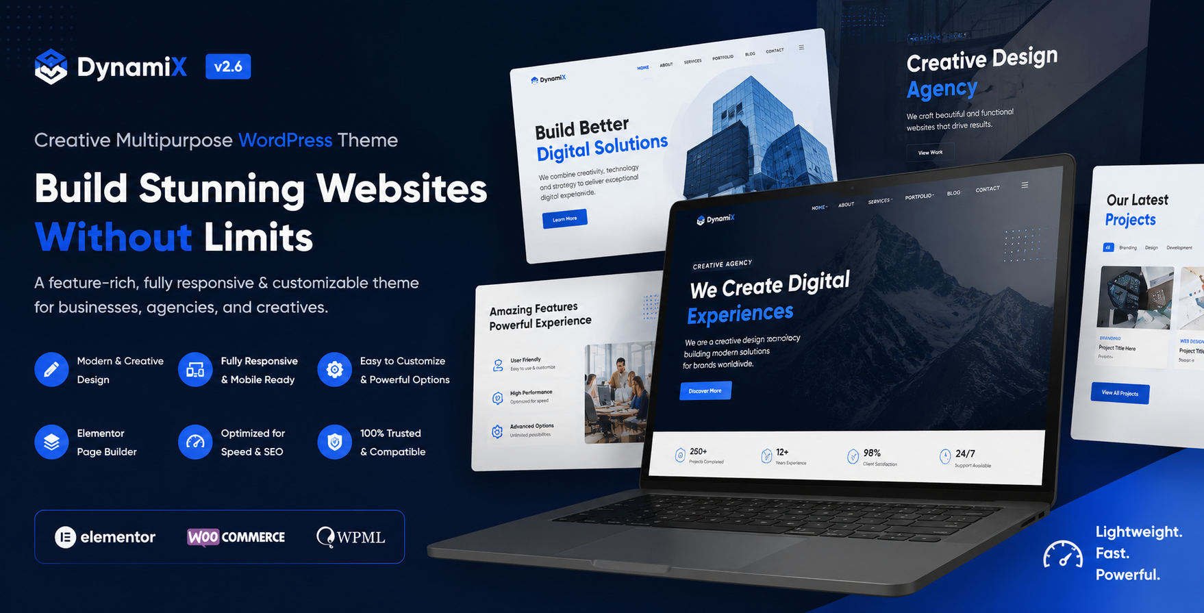 Creative agency website preview